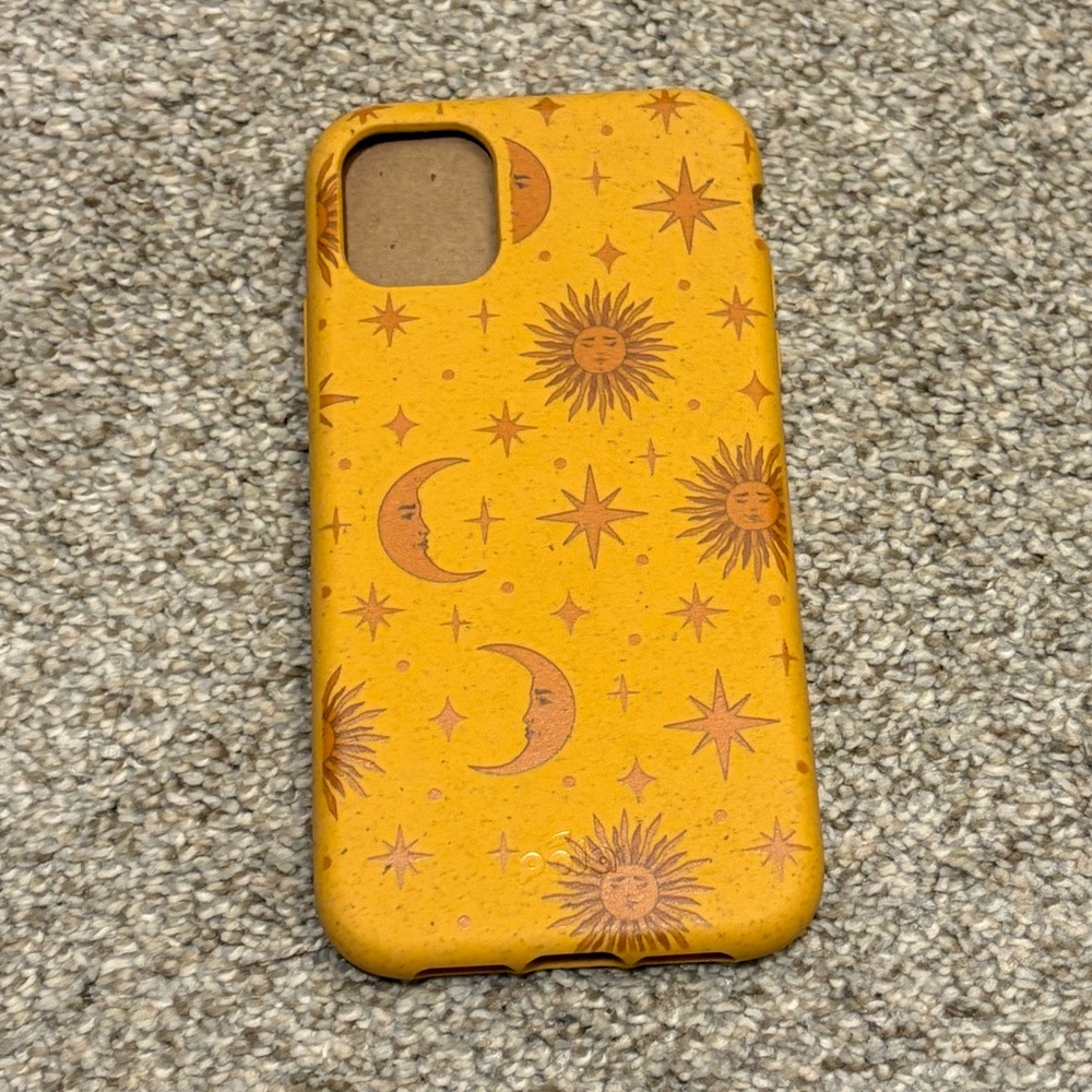Pela Case Gold Sun and Moon Phone Case for iPhone 11
